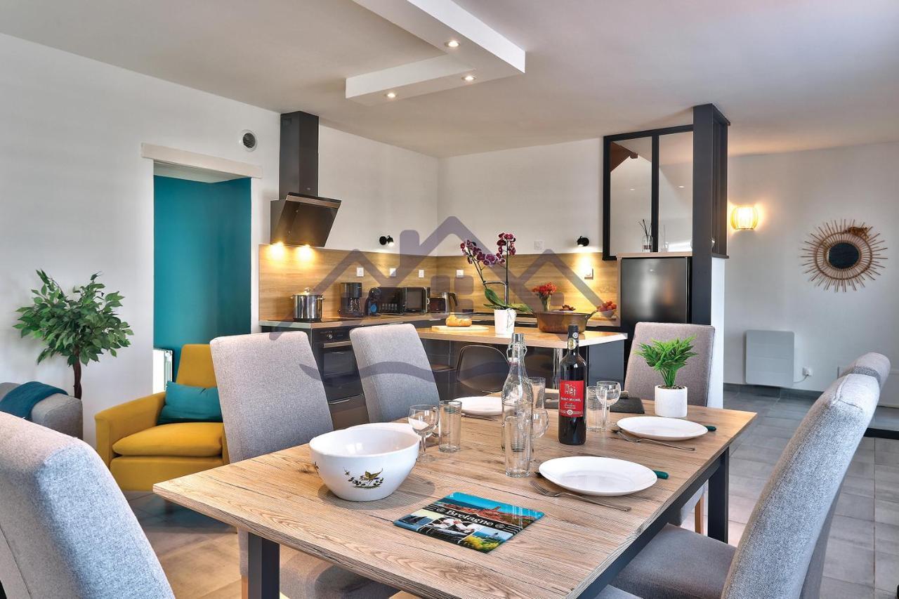Localise - M33B - Kerbraz, Maison En Duplex Avec Jardin Clos Au Guilvinec - Tout A Pied, Plages, Port, Centre, Commerces, Marche - Wif Inclus - Linge De Lit Inclus Villa ภายนอก รูปภาพ