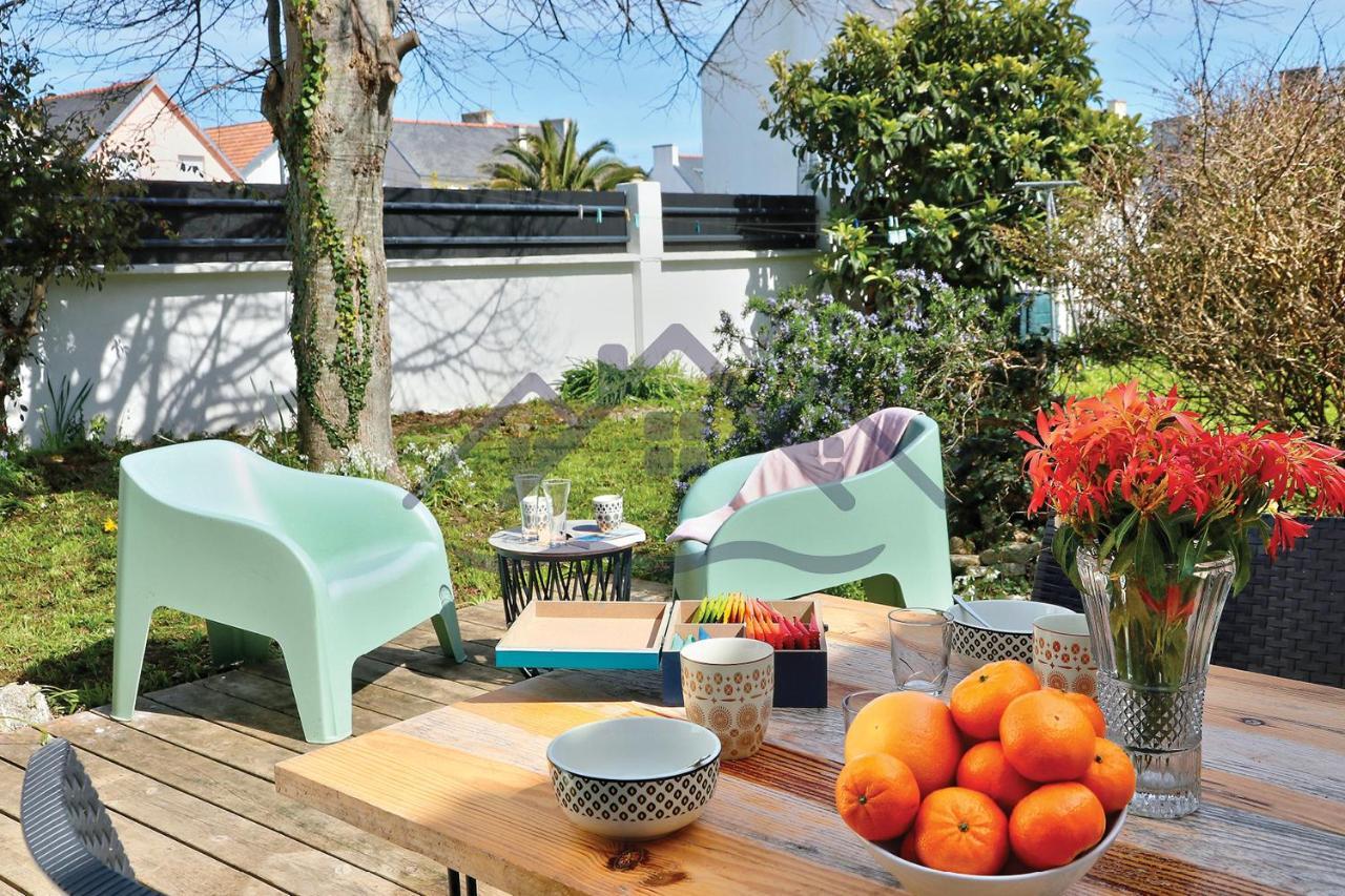Localise - M33B - Kerbraz, Maison En Duplex Avec Jardin Clos Au Guilvinec - Tout A Pied, Plages, Port, Centre, Commerces, Marche - Wif Inclus - Linge De Lit Inclus Villa ภายนอก รูปภาพ