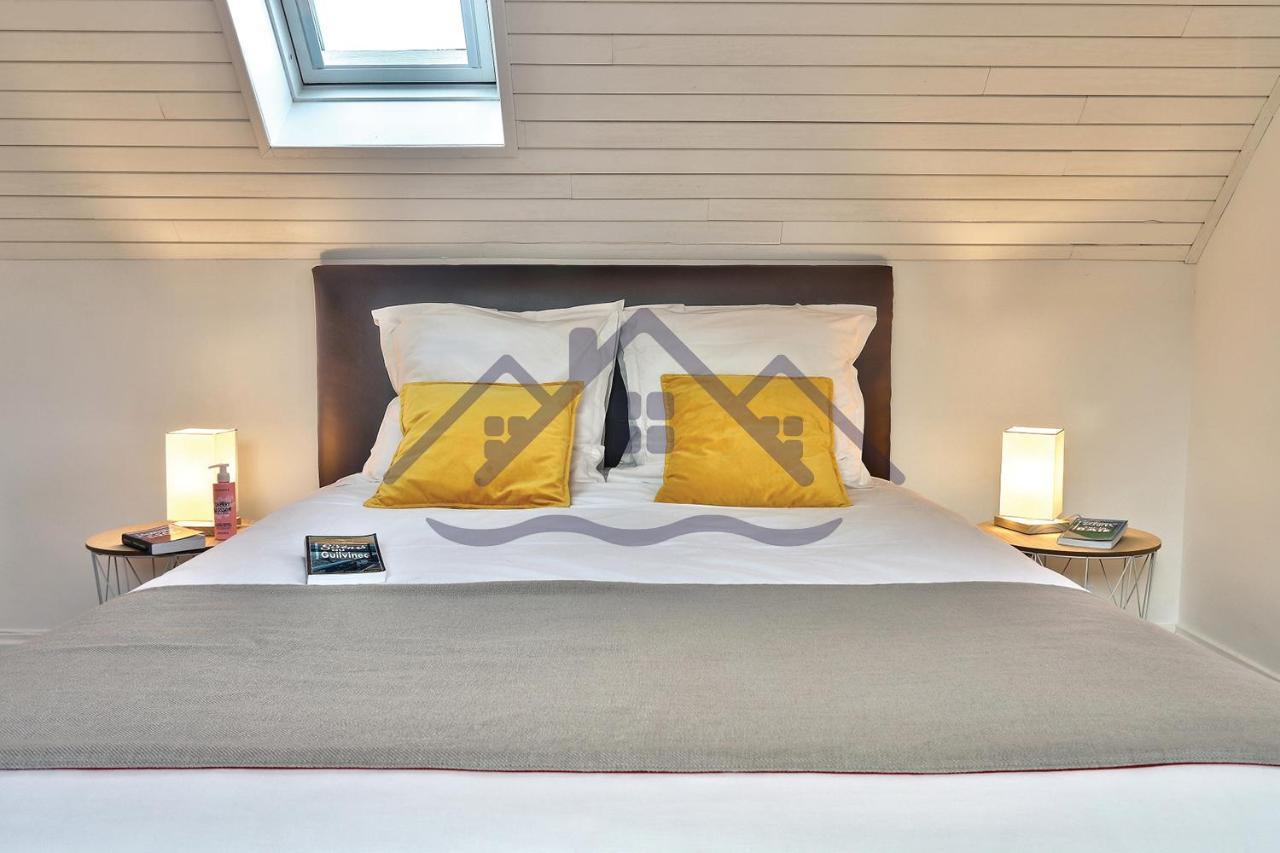 Localise - M33B - Kerbraz, Maison En Duplex Avec Jardin Clos Au Guilvinec - Tout A Pied, Plages, Port, Centre, Commerces, Marche - Wif Inclus - Linge De Lit Inclus Villa ภายนอก รูปภาพ