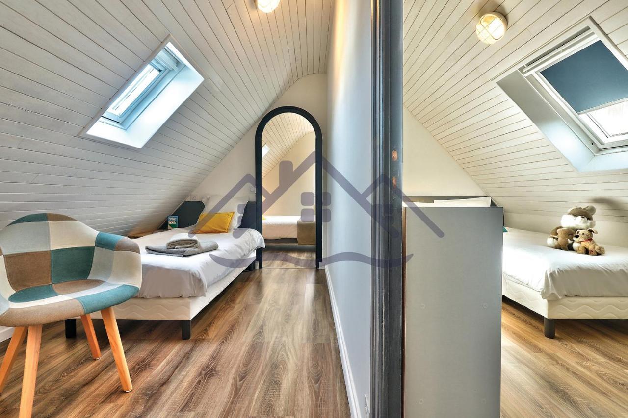 Localise - M33B - Kerbraz, Maison En Duplex Avec Jardin Clos Au Guilvinec - Tout A Pied, Plages, Port, Centre, Commerces, Marche - Wif Inclus - Linge De Lit Inclus Villa ภายนอก รูปภาพ
