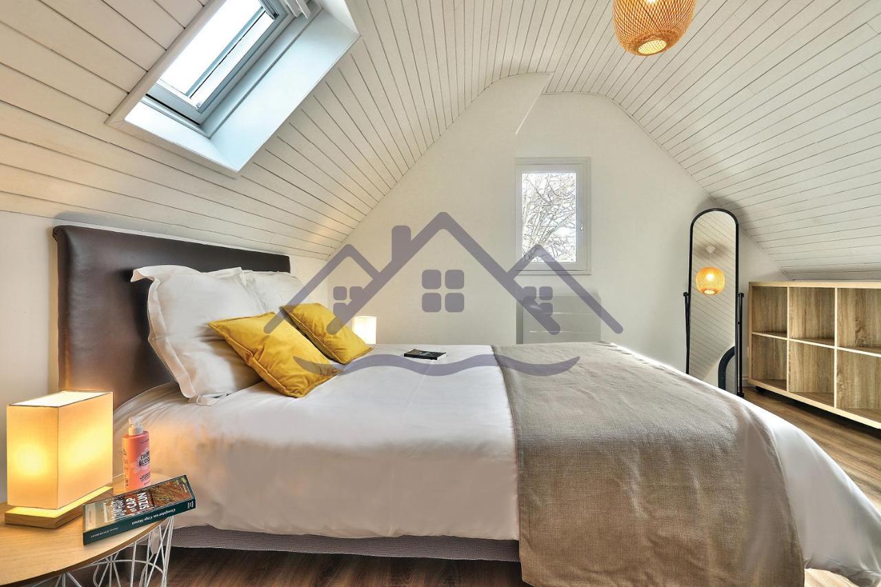 Localise - M33B - Kerbraz, Maison En Duplex Avec Jardin Clos Au Guilvinec - Tout A Pied, Plages, Port, Centre, Commerces, Marche - Wif Inclus - Linge De Lit Inclus Villa ภายนอก รูปภาพ