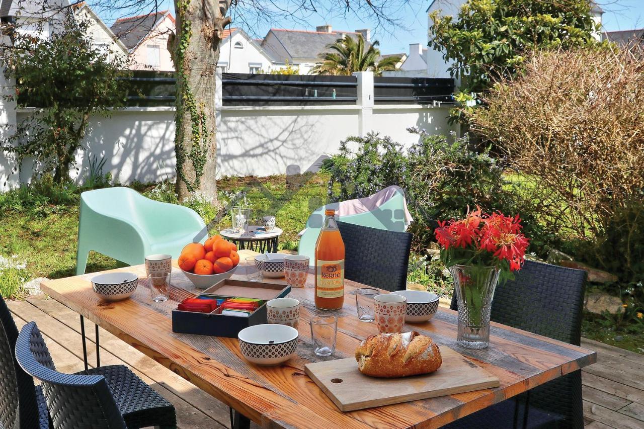 Localise - M33B - Kerbraz, Maison En Duplex Avec Jardin Clos Au Guilvinec - Tout A Pied, Plages, Port, Centre, Commerces, Marche - Wif Inclus - Linge De Lit Inclus Villa ภายนอก รูปภาพ