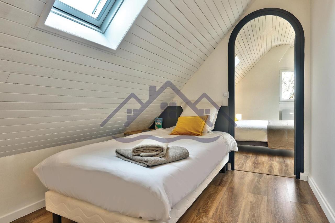 Localise - M33B - Kerbraz, Maison En Duplex Avec Jardin Clos Au Guilvinec - Tout A Pied, Plages, Port, Centre, Commerces, Marche - Wif Inclus - Linge De Lit Inclus Villa ภายนอก รูปภาพ
