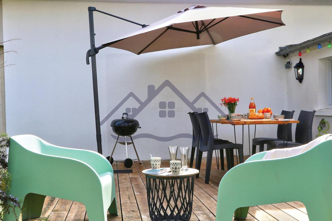 Localise - M33B - Kerbraz, Maison En Duplex Avec Jardin Clos Au Guilvinec - Tout A Pied, Plages, Port, Centre, Commerces, Marche - Wif Inclus - Linge De Lit Inclus Villa ภายนอก รูปภาพ