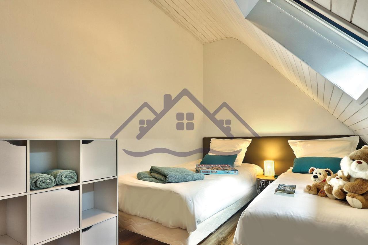 Localise - M33B - Kerbraz, Maison En Duplex Avec Jardin Clos Au Guilvinec - Tout A Pied, Plages, Port, Centre, Commerces, Marche - Wif Inclus - Linge De Lit Inclus Villa ภายนอก รูปภาพ