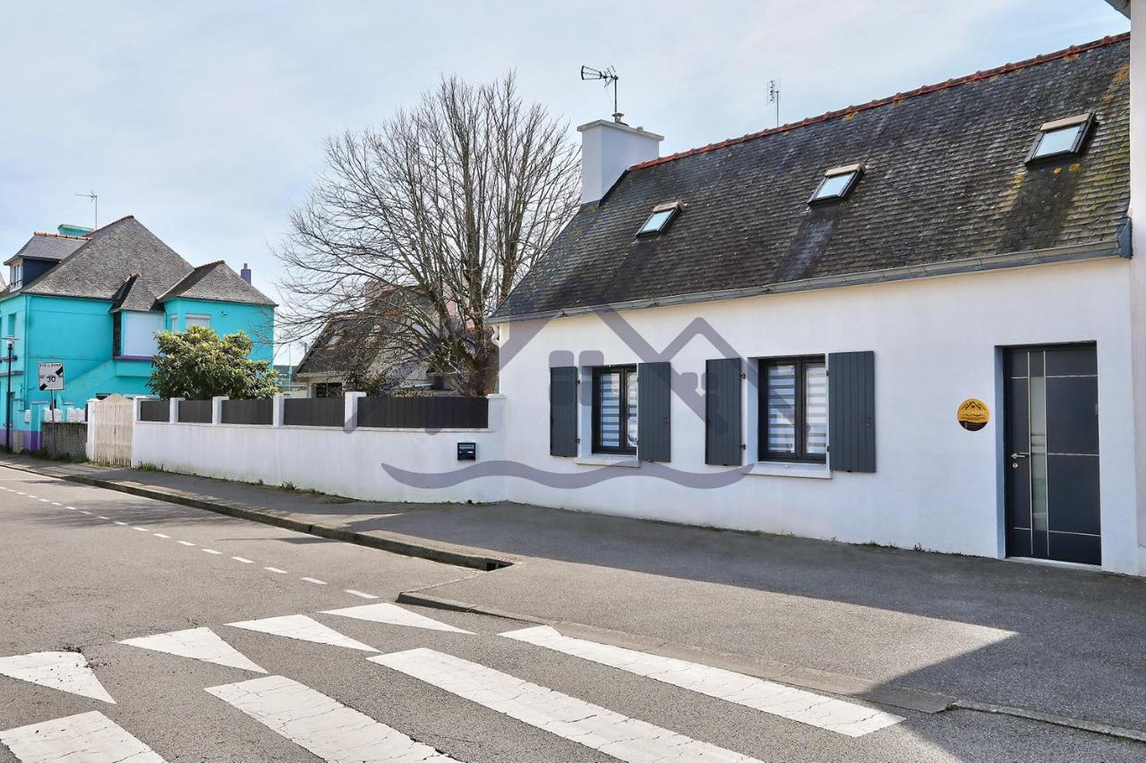 Localise - M33B - Kerbraz, Maison En Duplex Avec Jardin Clos Au Guilvinec - Tout A Pied, Plages, Port, Centre, Commerces, Marche - Wif Inclus - Linge De Lit Inclus Villa ภายนอก รูปภาพ